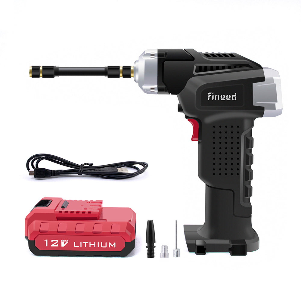 12V Compressor Portable Pump for Car Tire Inflator for Cars Bicycles Motorcycles 120PSI 23L/Min