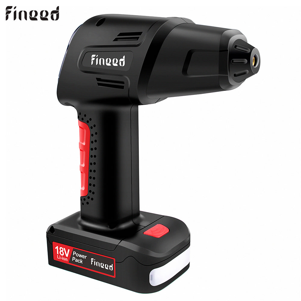 18V Inflator 150 PSI Portable Electric Pump With 2000mAh Battery Air Compressor 55L/Min High Speed For Cars Motorcycles