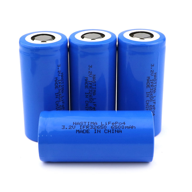 4pcs Lifepo4 32650 3.2V 6500mAh Rechargeable Battery