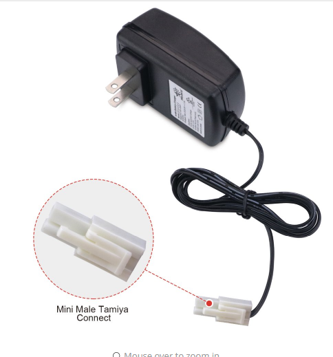 Melasta NiMH NiCD RC Charger with Male Tamiya