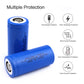 4pcs Lifepo4 32650 3.2V 6500mAh Rechargeable Battery
