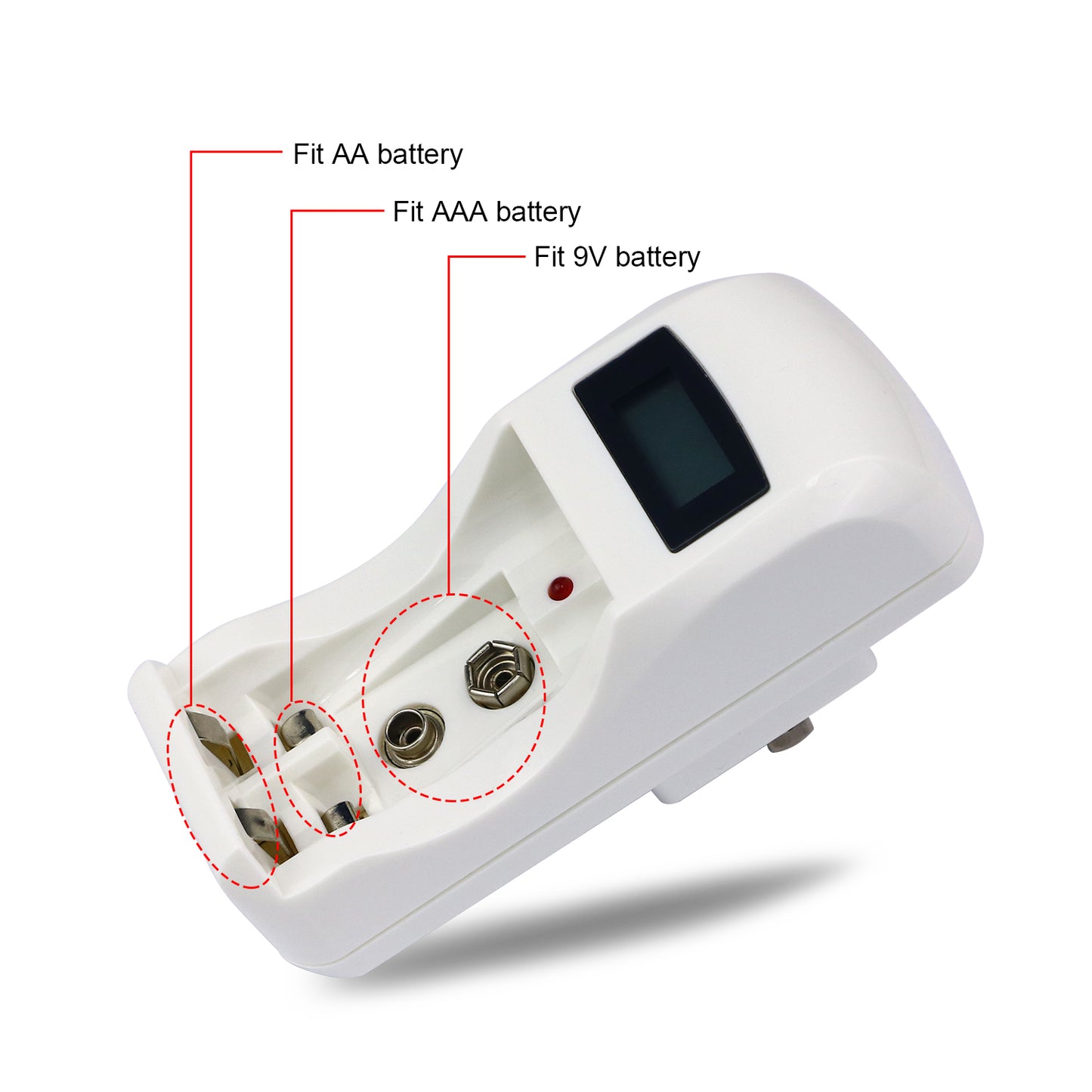 Super Quick Solt Battery Charger With Smart LCD Display