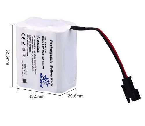 7.2V 2000mAh NiMH Radio Battery Pack for Tivoli PAL/iPAL Radio