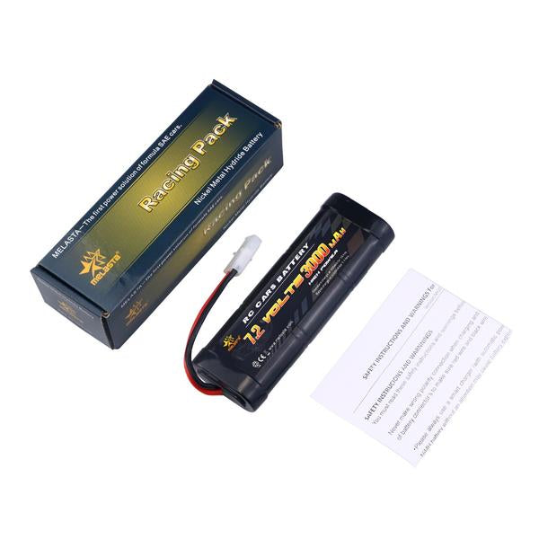 3000mAh 7.2v NiMh Rechargable Battery for RC Cars