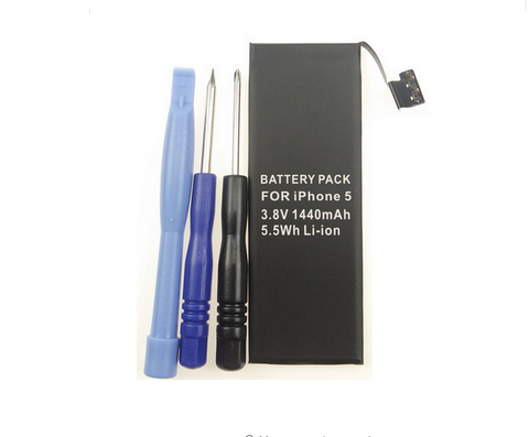 1440mAh battery For iPhone 5 Lithium Polymer Battery