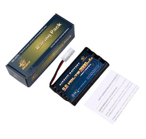 9.6v 2000mAh NiMH Battery for RC Airsoft Guns