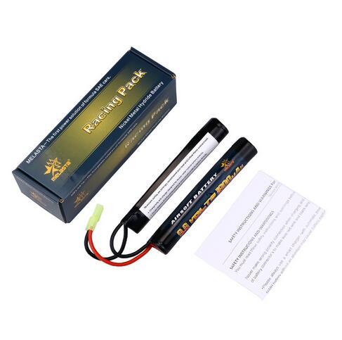 9.6V 1600mAh NiMH Battery for RC airsoft guns