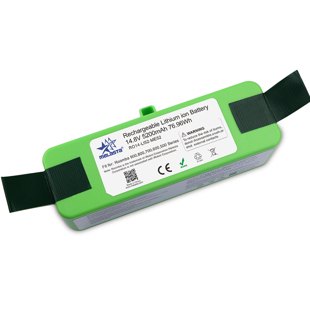 14.8V 5.2Ah Li-ion Replacement Battery for iRobot Roomba 900