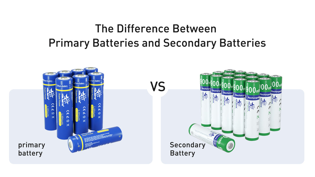 The Difference Between Primary Batteries and Secondary Batteries