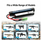 8.4V 1350mAh Ni-MH Airsoft Battery ,Split-Type Rechargeable Battery with Mini Tamiya Connector