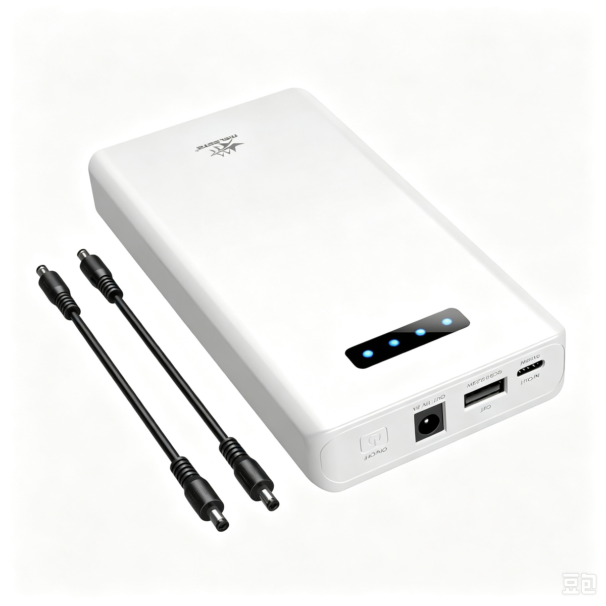 12V Power Bank with DC Output — 5200mAh 3-in-1 Fast Charging Battery Pack