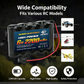 6.0V 2200mAh NiMH RC Battery Pack , Rechargeable Battery for RC Cars, Trucks & Boats with SM-2P Connector & USB Charger