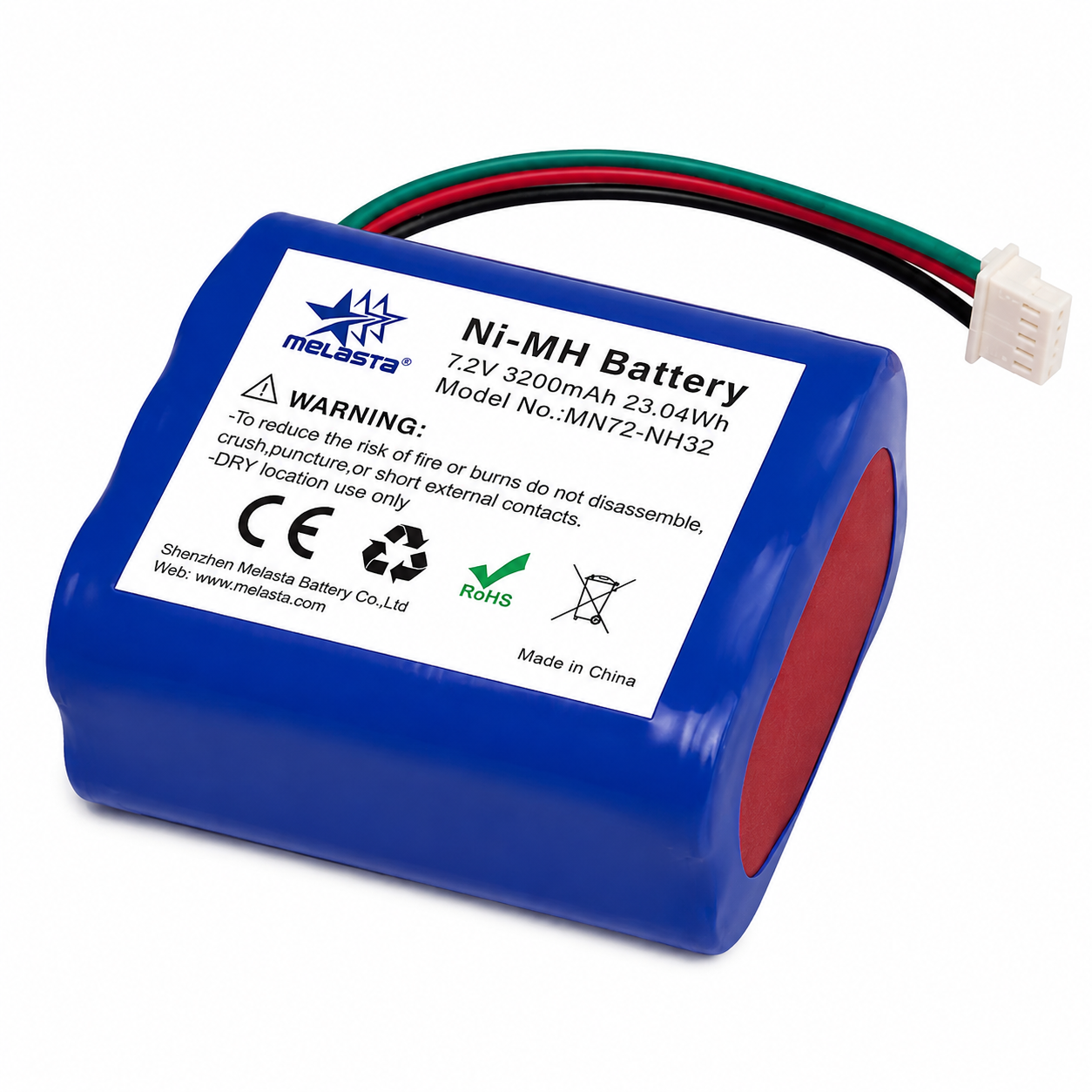 iRobot Braava 380T Battery Replacement ( 3.2Ah, 7.2V)