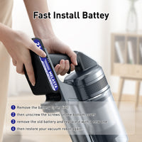 Melasta 3.5Ah 21.6V Replacement Battery for Samsung Jet 75, Jet 75+, Jet 75 Pet, Jet 90, Jet 90 Multi, Jet 90 pet Vacuum Cleaner