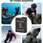 DJI Osmo Action 6/5 Pro/4/3 Battery Replacement (2100mAh, 2-Pack) with Dual-Slot Charging Hub