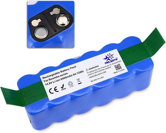 iRobot Roomba 500-800 Series Replacement Battery ( 6400mAh Li-ion)Compatible with 560, 580, 650, 660, 880 & More