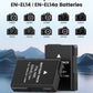 Nikon EN-EL14/14a Replacement Battery (2-Pack) and Dual Charger