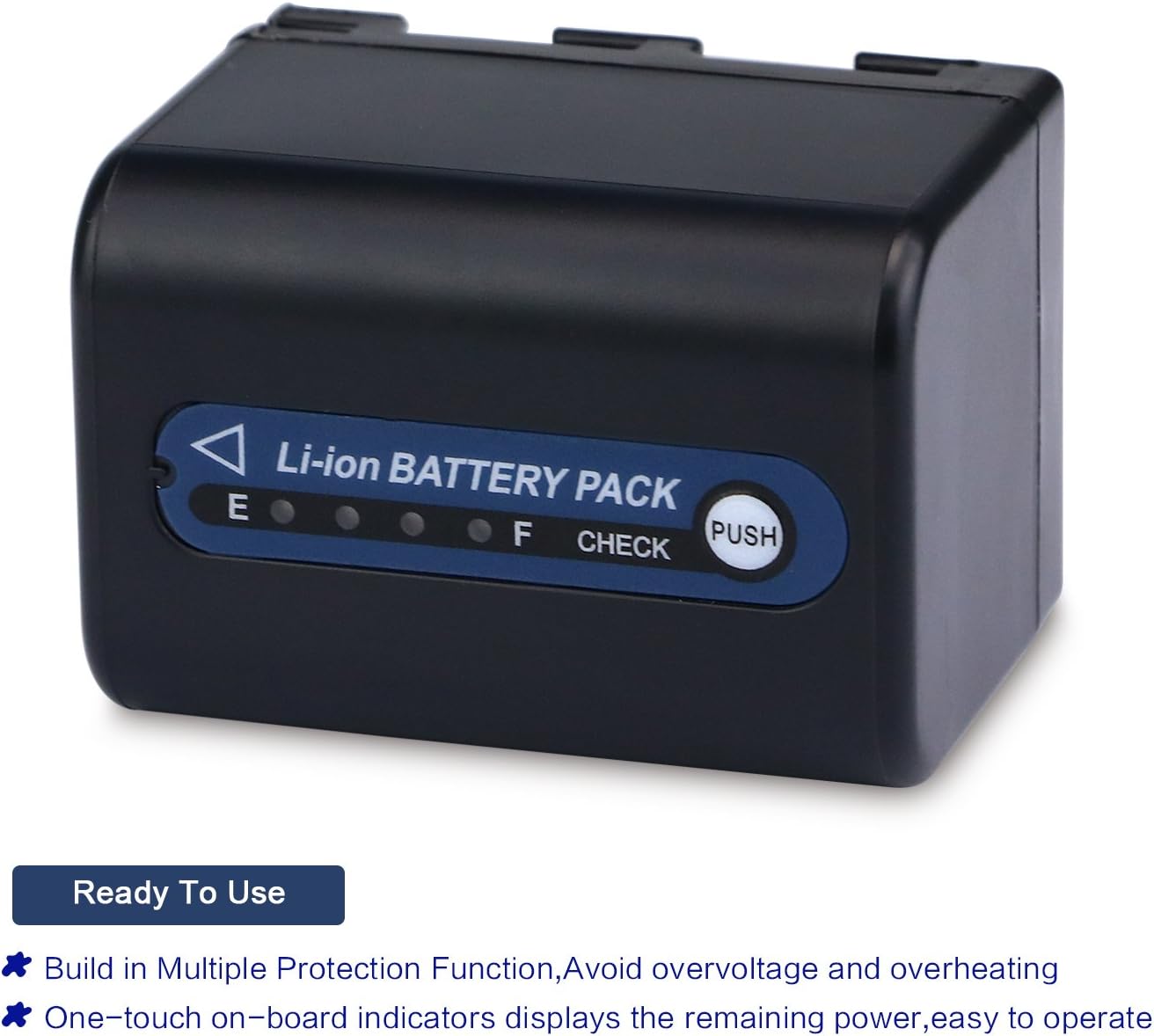 Sony NP-QM71 Replacement Battery (7.2V ,3000mAh)  Li-ion Battery