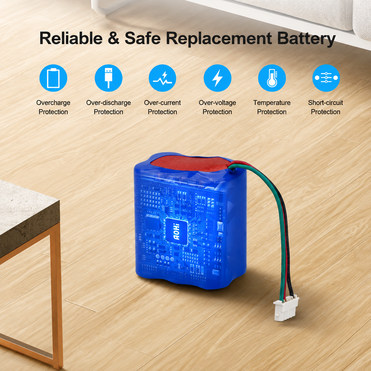 iRobot Braava 380T Battery Replacement ( 3.2Ah, 7.2V)