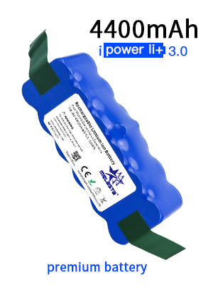 iRobot Roomba 500-800 Series Replacement Battery ( 6400mAh Li-ion)Compatible with 560, 580, 650, 660, 880 & More