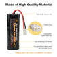 7.2V 5000mAh Ni-MH Battery with TA for RC Cars