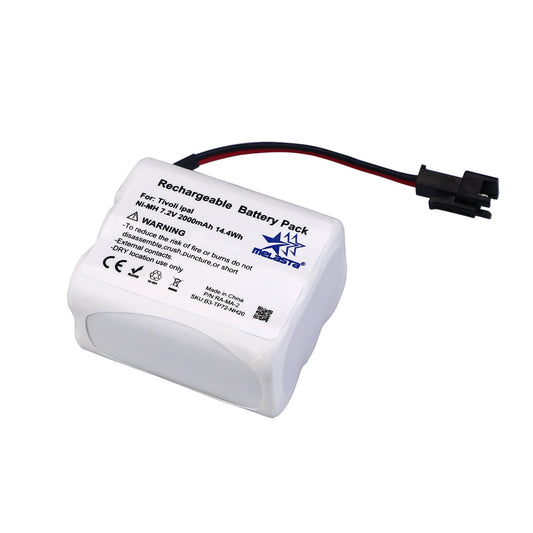 Tivoli PAL/iPAL radio replacement battery (NiMH) 7.2V 2000mAh