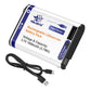 Petzl Core Compatible Replacement Battery  3.7V 1000mAh