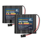 4.8V 2000mAh NiMH RX Battery 2-Pack with Hitec for Futaba
