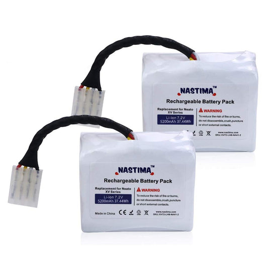 Neato XV15 XV21 XV25  Battery Replacement( Li-ion )7.2V 5200mAh