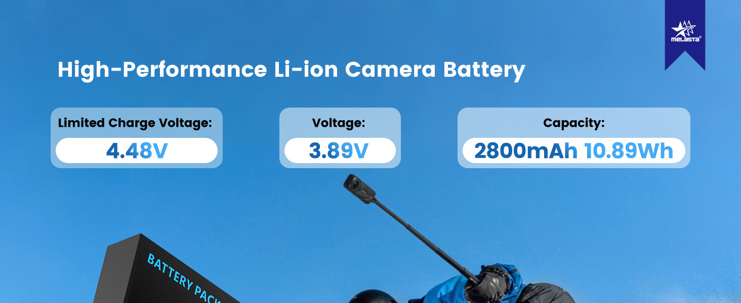 Insta360 X5 Replacement Battery 2800mAh