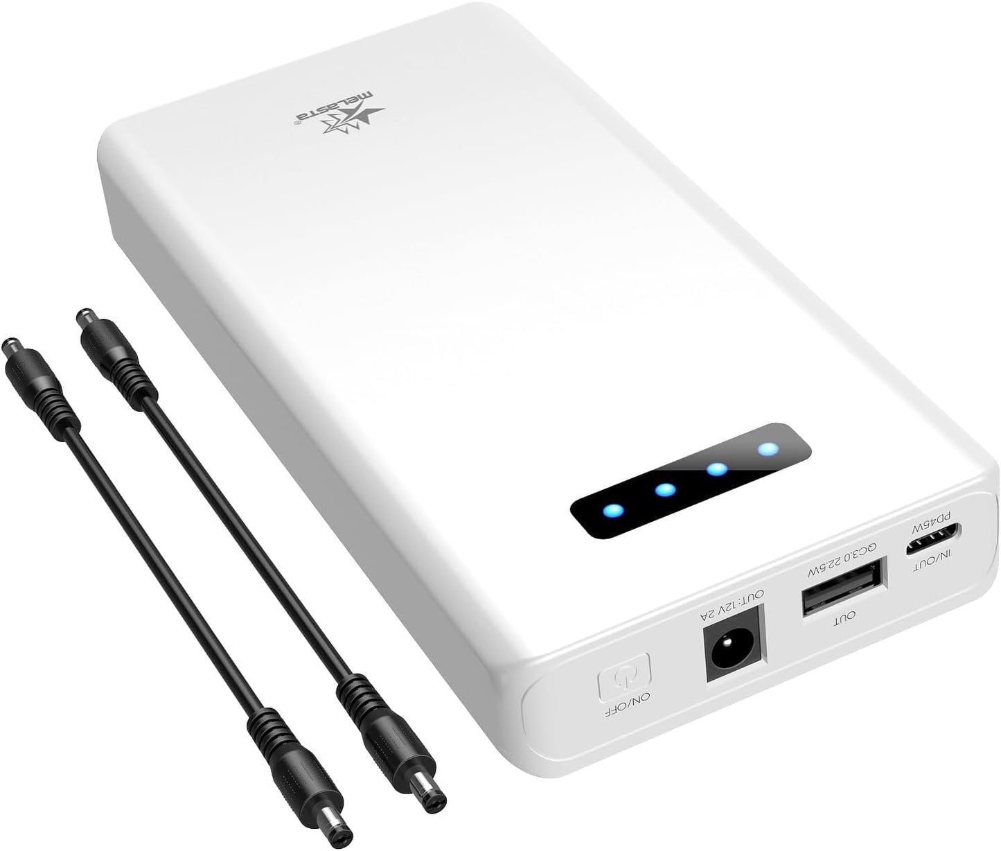12V Portable Power Bank with DC Output  5200mAh for Phones & More