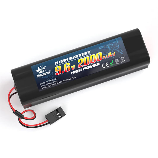 9.6V 2000mAh NiMH RX Battery with Hitec Plug for Futaba RC