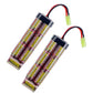 8.4V Airsoft Battery 1600mAh NiMH Battery with Mini Tamiya