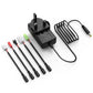 【UK Plug】Intelligent Universal Charger for Nimh/Nicd Rechargeable Battery