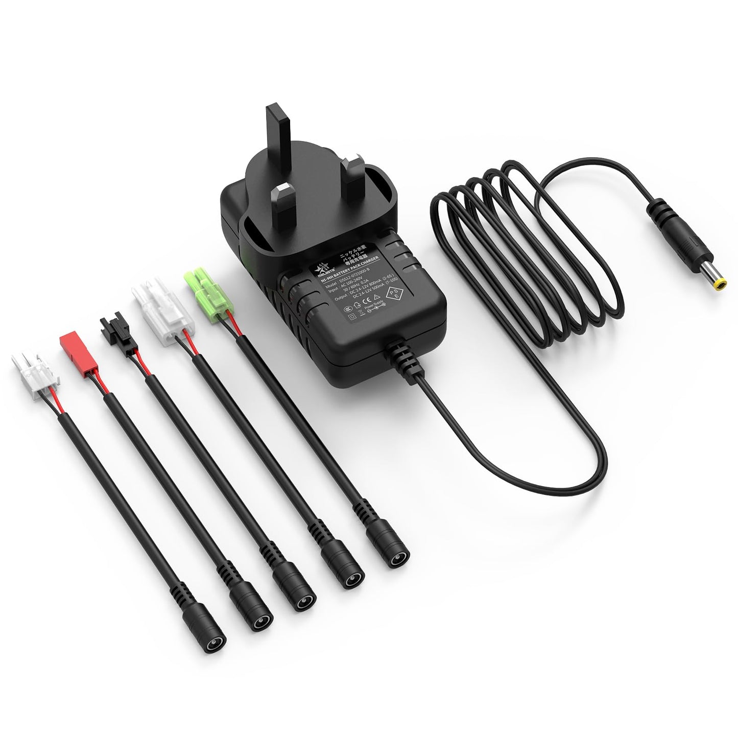 【UK Plug】Intelligent Universal Charger for Nimh/Nicd Rechargeable Battery