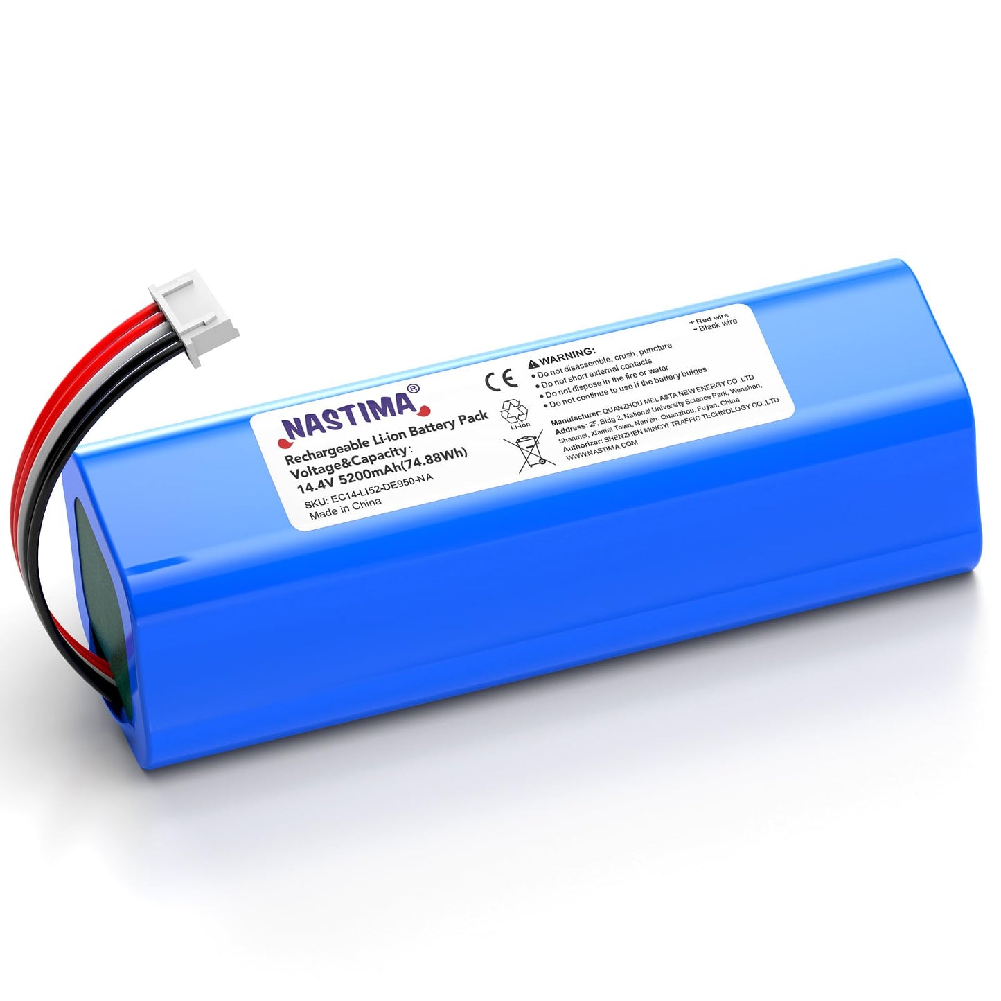 Ecovacs Deebot Ozmo 950 Replacement Battery 14.4V 5200mAh
