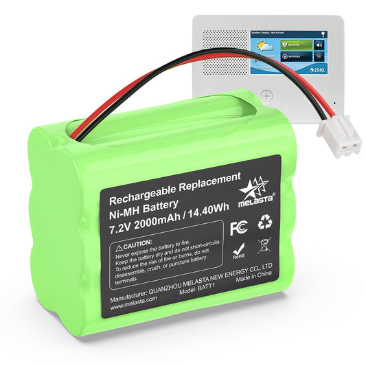 2GIG GC2/CP2 Control Panel Replacement Battery  7.2V 2000mAh