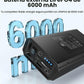 12V 6000mAh Power Bank with Multifunctional Charging Port
