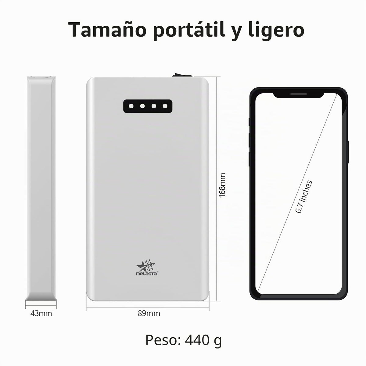 24V 3350mAh Power Bank with 9V DC & 5V USB Outputs, with Charger【EU】