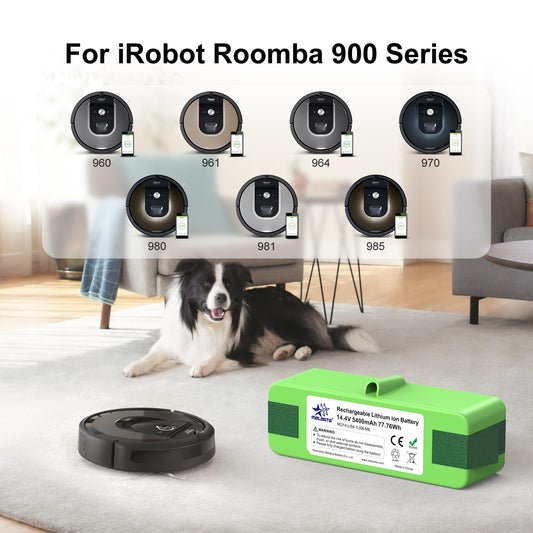 iRobot Roomba 980/960/900 Series Replacement Battery   14.4V 5400mAh
