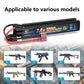 7.4V 1200mAh 25C LiPo Battery for RC Cars & Airsoft | Rechargeable RC Battery with Deans T-Plug