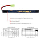 8.4V 1600mAh 2/3A Stick NiMH Battery 2-Pack for Airsoft Guns