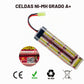 8.4V Airsoft Battery 1600mAh NiMH Battery with Mini Tamiya