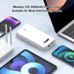 12V Portable Power Bank with DC Output  5200mAh for Phones & More