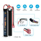 7.4V 1200mAh 25C LiPo Battery for RC Cars & Airsoft | Rechargeable RC Battery with Deans T-Plug