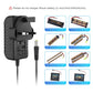【UK Plug】 Intelligent Charger 2.4V-7.2V 8.4V 9.6V 12V for Nimh/Nicd Battery