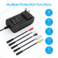 RC Battery Charger for NiMH Packs , Universal 2.4-12V with Tamiya/JST Connectors