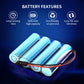 4.8V 2000mAh NiMH RX Battery 2-Pack with Hitec for Futaba