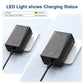 29.4V Lithium Battery Charger, 1A AC/DC Adapter for 24V 7S Li-ion Battery Pack, 100-240V Input with 5.5×2.5mm DC5525 Plug
