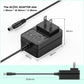 12V 2A AC DC Power Supply Charger, Universal Adapter with 8 Tips